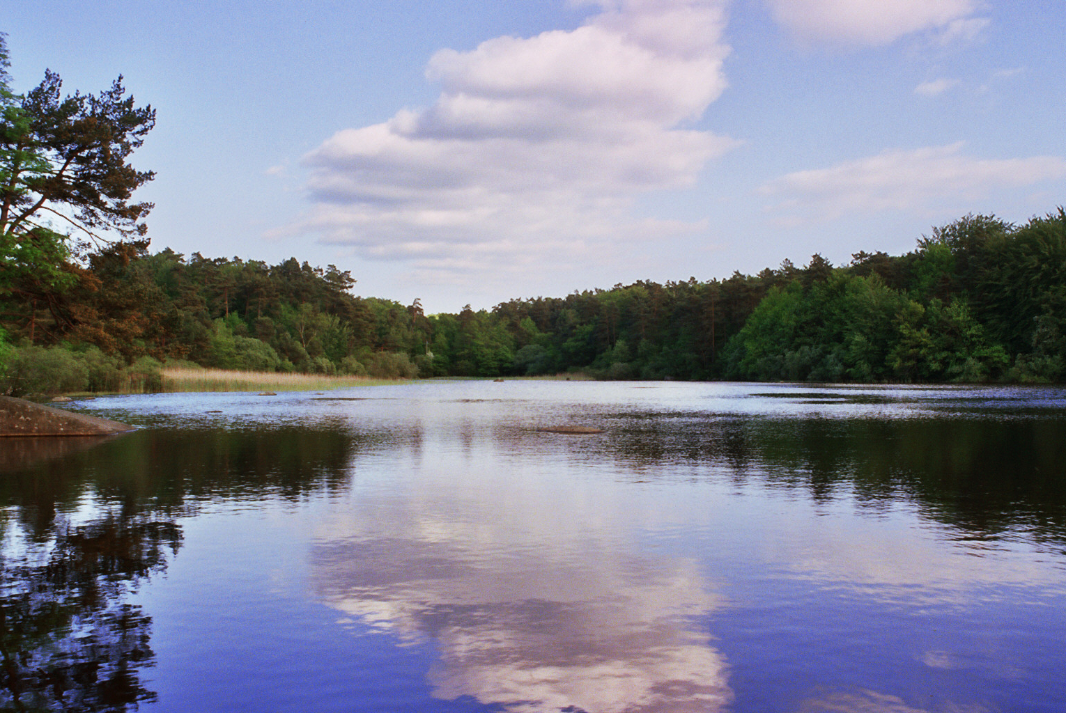 Lacrouzette et lac du merle